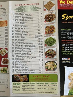 Menu photo 4 Szechuwan Garden Canoga Park, CA Menu photo 4 Szechuwan Garden Canoga Park, CA