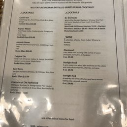Cocktail and Wine Menu (11/2019) Cocktail and Wine Menu (11/2019)