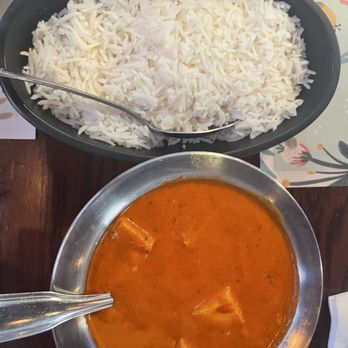 Spice Venue - Paneer Tikka Masala and rice - Indian Near Me - Hartford, Connecticut Spice Venue - Paneer Tikka Masala and rice - Indian Near Me - Hartford, Connecticut