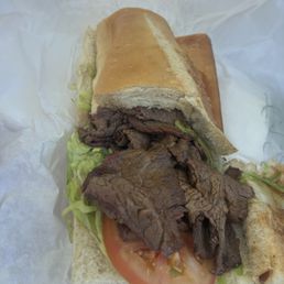 Tri tip sandwich
