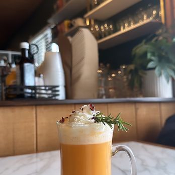 Banana Leaf - Thai tea latte - Breakfast & Brunch Near Me - El Cerrito, California Banana Leaf - Thai tea latte - Breakfast & Brunch Near Me - El Cerrito, California