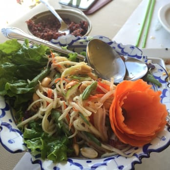 Divine Thai - Papaya Salad with shrimp - Thai Near Me - Grover Beach, California Divine Thai - Papaya Salad with shrimp - Thai Near Me - Grover Beach, California