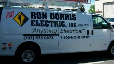 Slide of Ron Dorris Electric & Solar