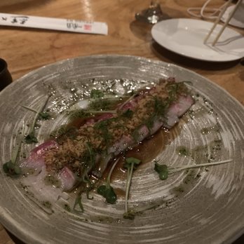 IPPUDO NY - hamachi carpaccio - Ramen Near Me - New York, New York IPPUDO NY - hamachi carpaccio - Ramen Near Me - New York, New York