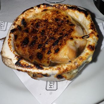 Hyde Park Prime Steakhouse - Classic Baked Onion Soup - Steakhouses Near Me - Indianapolis, Indiana