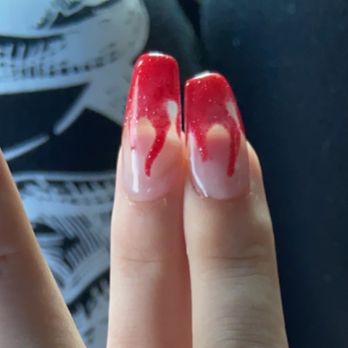 Cute Nails - not the same length - Nail Salons Near Me - Livingston, Texas