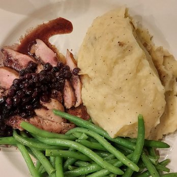 Salt and Pepper and Sugar Too - Blueberry Burgundy Duck. I had expected it to be more flavorful, and wasn't crazy about the texture.. - New American Near Me - Wilton, Maine Salt and Pepper and Sugar Too - Blueberry Burgundy Duck. I had expected it to be more flavorful, and wasn't crazy about the texture.. - New American Near Me - Wilton, Maine