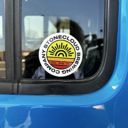 Stonecloud Brewing Company - My jeep sticker!!