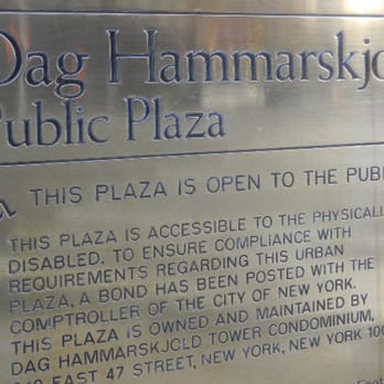 Dag Hammarskjold Plaza - Landmarks & Historical Buildings Near Me - New York, New York