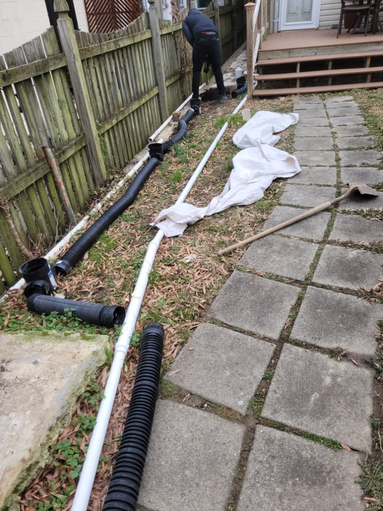 Slide of Go Away Drains