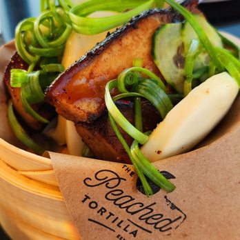 The Peached Tortilla - Pork belly was super tender, - Asian Fusion Near Me - Cedar Park, Texas The Peached Tortilla - Pork belly was super tender, - Asian Fusion Near Me - Cedar Park, Texas