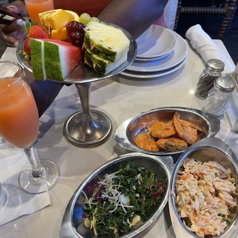 Garden Parc - Fruit plate, shrimp, seafood salad - Venues & Event Spaces Near Me - Atlanta, Georgia