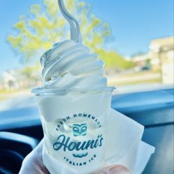 Houni’s Italian Ice - SoftServe Vanilla