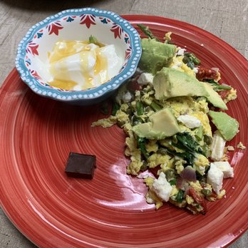 The Hen's Nest - Veggie scramble - Breakfast & Brunch Near Me - Bandera, Texas The Hen's Nest - Veggie scramble - Breakfast & Brunch Near Me - Bandera, Texas
