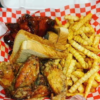 The Chicken Hut - Hot Hot Wings and Garlic Parmesan with seasoned fries and Texas toast! - Chicken Wings Near Me - Arlington, Texas The Chicken Hut - Hot Hot Wings and Garlic Parmesan with seasoned fries and Texas toast! - Chicken Wings Near Me - Arlington, Texas