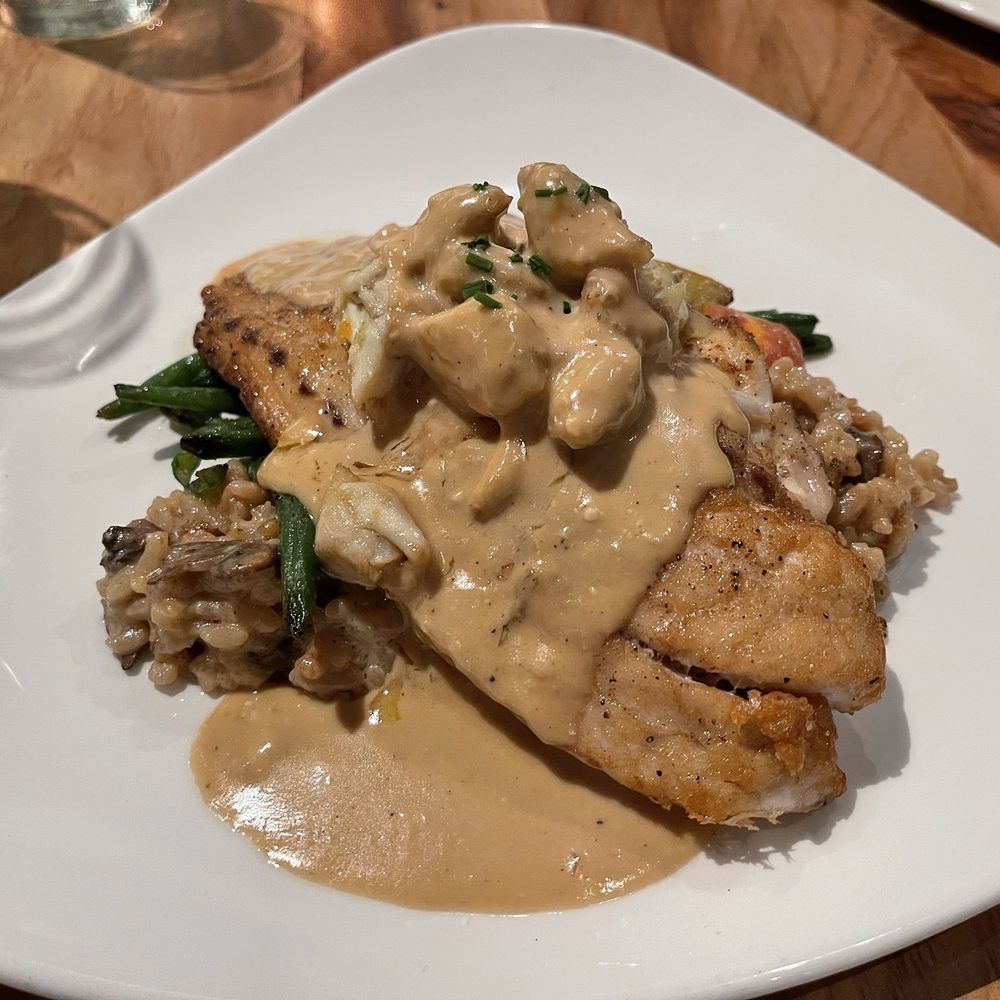 SILO Alamo Heights - Oak Grilled Atlantic Salmon - New American Near Me - San Antonio, Texas