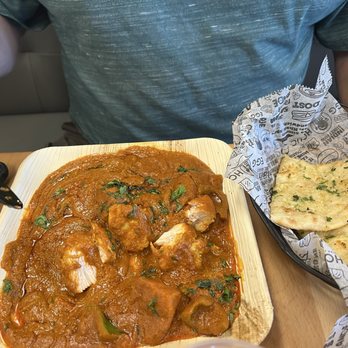 Eggholic - Chicken Kadai and garlic naan - Indian Near Me - Newark, California Eggholic - Chicken Kadai and garlic naan - Indian Near Me - Newark, California