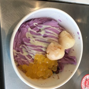 Iceskimo - Tarp with condensed milk, boba, and lychee - Ice Cream & Frozen Yogurt Near Me - San Diego, California Iceskimo - Tarp with condensed milk, boba, and lychee - Ice Cream & Frozen Yogurt Near Me - San Diego, California