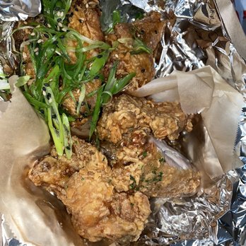 Frymazing - Honey butter and soy garlic wings. Half&half. - Asian Fusion Near Me - Fairfield, California Frymazing - Honey butter and soy garlic wings. Half&half. - Asian Fusion Near Me - Fairfield, California