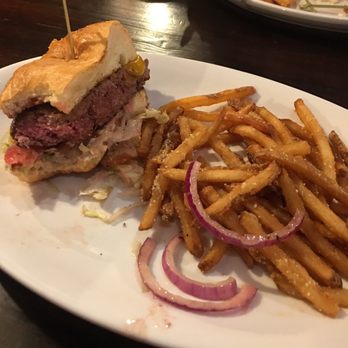Social Hall - Burger with truffle fries - Bars Near Me - Tempe, Arizona Social Hall - Burger with truffle fries - Bars Near Me - Tempe, Arizona