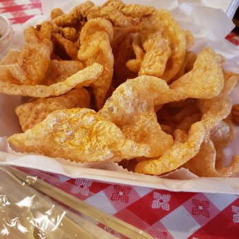 Midway Bar-B-Que - Home-made pork rinds - Barbeque Near Me - Katy, Texas Midway Bar-B-Que - Home-made pork rinds - Barbeque Near Me - Katy, Texas