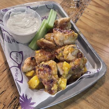 The Grumpy Monk - Grilled chicken bites! - Pubs Near Me - Myrtle Beach, South Carolina
