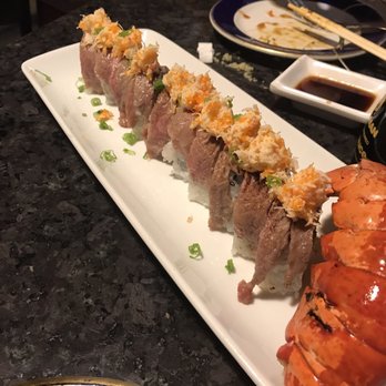 Sushi Lola's - ULTIMATE SURF AND TURF! Amazing. Wagyu beef and lobster! - Sushi Bars Near Me - Orlando, Florida Sushi Lola's - ULTIMATE SURF AND TURF! Amazing. Wagyu beef and lobster! - Sushi Bars Near Me - Orlando, Florida
