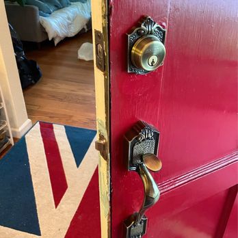 A One Locksmith Company - New front door lock installed - Keys & Locksmiths Near Me - Pleasant hill , California