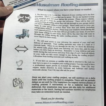 Musulman Roofing - What to expect - Roofing Near Me - Covina, California Musulman Roofing - What to expect - Roofing Near Me - Covina, California