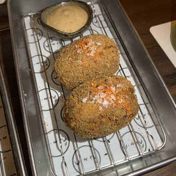 Bar Goto Niban - Curry croquette - Cocktail Bars Near Me - Brooklyn, New York