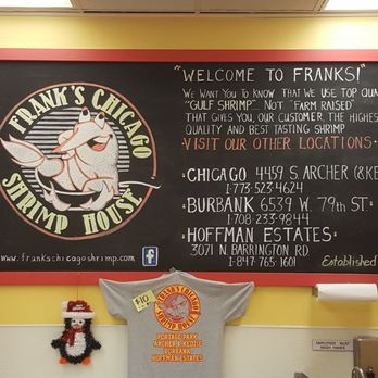 Frank's Chicago Shrimp House II - the menu - Seafood Near Me - Chicago, Illinois