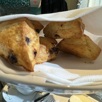 Tiffany's Blue Box Cafe - Peek a boo scones? - Tea Rooms Near Me - New York, New York
