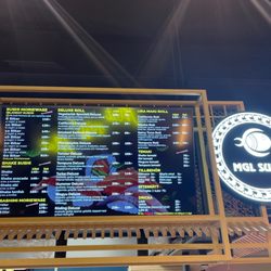 MGL Sushi - Menu