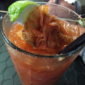 Two Chicks - Kimchee Bloody Mary. It was the best I had in a while. - Breakfast & Brunch Near Me - Reno, Nevada Two Chicks - Kimchee Bloody Mary. It was the best I had in a while. - Breakfast & Brunch Near Me - Reno, Nevada