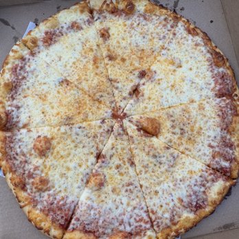 The Red Barn Pizza and More - Large cheese pizza - Pizza Near Me - North Eastham, Massachusetts