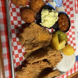 POKEMEN - Three piece fish and sides