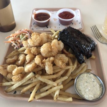 Hello, Sailor - Ribs, shrimp, fries, slaw - Seafood Near Me - Cornelius, North Carolina