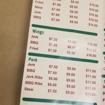 Straight Jamdown Island Cuisine - menu - Caribbean Near Me - Baltimore, Maryland