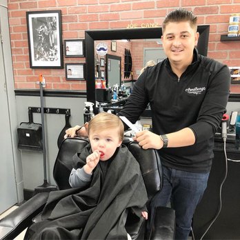 Armstrong's Barber Shop - Getting the little guy a cut!! - Barbers Near Me - West Seneca, New York Armstrong's Barber Shop - Getting the little guy a cut!! - Barbers Near Me - West Seneca, New York