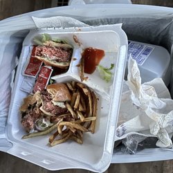 Jethro's Oven & Grill - Into the trash it goes
