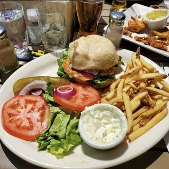 Dorn's Original Breakers Cafe - Calamari sandwich - Seafood Near Me - Morro Bay, California