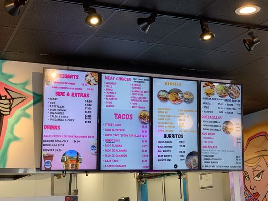 Menu photo 1 Tacos El Patron Sherwood, OR Menu photo 1 Tacos El Patron Sherwood, OR