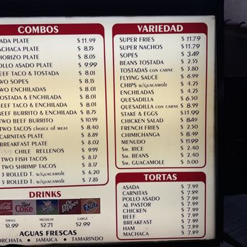 Senor Alberto - Drive through menus - Mexican Near Me - South El Monte, California Senor Alberto - Drive through menus - Mexican Near Me - South El Monte, California