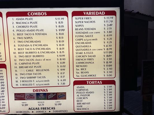 Menu photo 2 Senor Alberto South El Monte, CA Menu photo 2 Senor Alberto South El Monte, CA