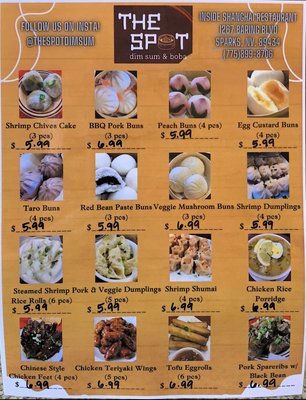 Menu photo 3 The Spot Dim Sum And Boba Sparks, NV Menu photo 3 The Spot Dim Sum And Boba Sparks, NV