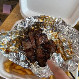 Steak tip dinner