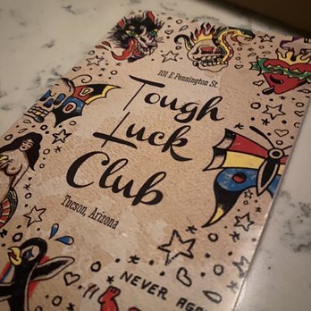 Tough Luck Club - the cover of the book - Bars Near Me - Tucson, Arizona