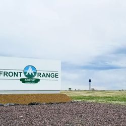 Colorado Air And Space Port - New landmark sign!