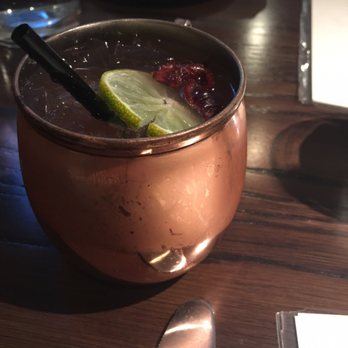 Copper Fox Gastropub - Cranberry mule but not sure of the official name as o think it is seasonal - New American Near Me - Chicago, Illinois
