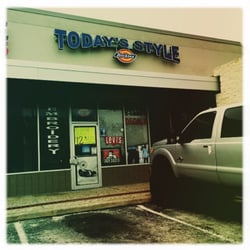Today's Style - It seems like patrons of the store tend to drive cars with oil leaks.